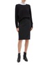 Figure View - Click To Enlarge - VINCE - Drawstring knit skirt