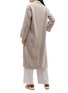 Back View - Click To Enlarge - VINCE - Belted wool-blend melton coat