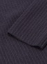  - VINCE - Side split cashmere rib knit turtleneck sweater