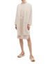 Figure View - Click To Enlarge - VINCE - Belted wool-cashmere turtleneck dress