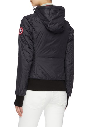 Back View - Click To Enlarge - CANADA GOOSE - Dore' hooded down padded jacket