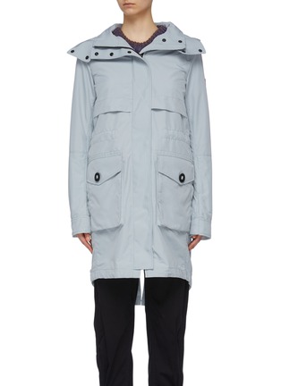 Main View - Click To Enlarge - CANADA GOOSE - 'Cavalry' detachable hood windproof trench coat