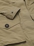  - CANADA GOOSE - 'Cavalry' detachable hood windproof trench coat
