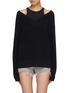 Main View - Click To Enlarge - T BY ALEXANDER WANG - Tank panel wool sweater