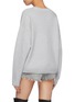 Back View - Click To Enlarge - T BY ALEXANDER WANG - Wool blend knit sweatshirt