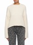 Main View - Click To Enlarge - T BY ALEXANDER WANG - Dropped shoulder sweater