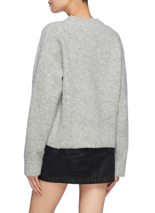 Back View - Click To Enlarge - T BY ALEXANDER WANG - Brushed pilling effect sweater