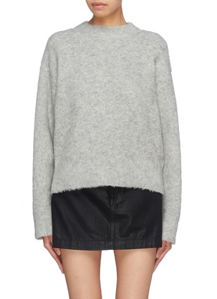 Main View - Click To Enlarge - T BY ALEXANDER WANG - Brushed pilling effect sweater