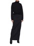 Figure View - Click To Enlarge - T BY ALEXANDER WANG - Split back wool knit skirt