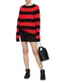 Figure View - Click To Enlarge - T BY ALEXANDER WANG - Rugby stripe wool blend sweater