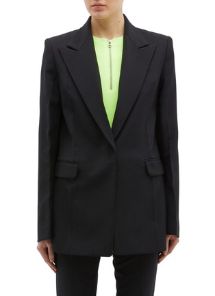 Main View - Click To Enlarge - HELMUT LANG - Peaked lapel blazer