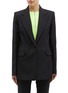 Main View - Click To Enlarge - HELMUT LANG - Peaked lapel blazer