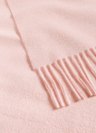 Detail View - Click To Enlarge - JOHNSTONS OF ELGIN - Oversized cashmere scarf