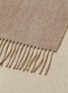 Detail View - Click To Enlarge - JOHNSTONS OF ELGIN - Reversible fringe cashmere scarf