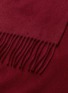 Detail View - Click To Enlarge - JOHNSTONS OF ELGIN - Fringe cashmere scarf