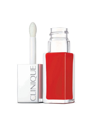 Main View - Click To Enlarge - CLINIQUE - Clinique Pop™ Lacquer Lip Colour + Primer - Lava Pop
