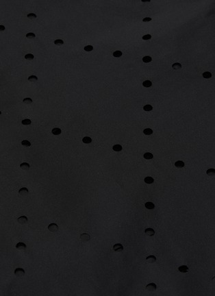  - MONCLER - x Noir Kei Ninomiya geometric perforated culottes