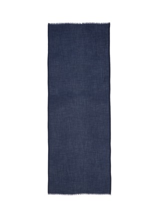 Main View - Click To Enlarge - BEGG & CO - 'Wispy' cashmere twill scarf