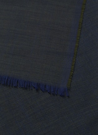 Detail View - Click To Enlarge - BEGG & CO - 'Wispy' cashmere twill scarf