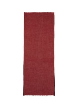 Main View - Click To Enlarge - BEGG & CO - 'Wispy' cashmere twill scarf