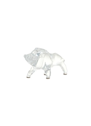  - BACCARAT - Zodiaque boar sculpture – Clear