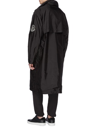 Back View - Click To Enlarge - MONCLER - x 1952 'Greg' retractable hood parka