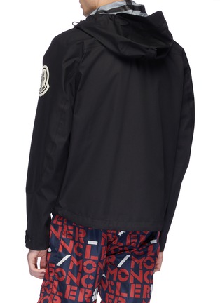 Back View - Click To Enlarge - MONCLER - x 1952 'Doussain' logo slogan patch hooded jacket