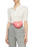 Figure View - Click To Enlarge - WANDLER - 'Anna' leather buckled bum bag