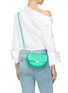 Front View - Click To Enlarge - WANDLER - 'Anna' big leather buckled bum bag