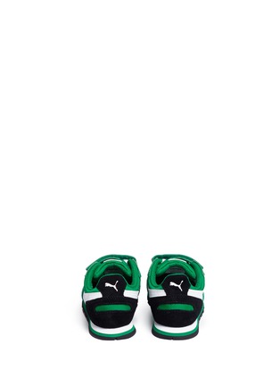 Back View - Click To Enlarge - PUMA - 'Sesame Street® Oscar' suede toddler runner sneakers