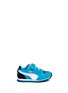 Main View - Click To Enlarge - PUMA - 'Sesame Street® Cookie Monster' suede toddler runner sneakers
