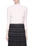 Main View - Click To Enlarge - ALEXANDER MCQUEEN - Open back cropped cashmere sweater