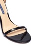Detail View - Click To Enlarge - STUART WEITZMAN - 'Nudistsong' ankle strap patent leather sandals