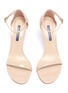 Detail View - Click To Enlarge - STUART WEITZMAN - 'Nudistsong' ankle strap patent leather ankle strap sandals