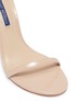 Detail View - Click To Enlarge - STUART WEITZMAN - 'Nudistsong' ankle strap patent leather ankle strap sandals