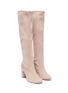 Detail View - Click To Enlarge - STUART WEITZMAN - 'Milla' suede knee high boots