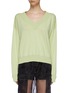 Main View - Click To Enlarge - MAISON MARGIELA - Convertible off-shoulder sweater