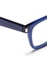 Detail View - Click To Enlarge - SAINT LAURENT - 'SL50/F' acetate square optical glasses