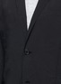 Detail View - Click To Enlarge - ASPESI - 'Ristretta' notch lapel tech fabric blazer