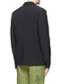Back View - Click To Enlarge - ASPESI - 'Ristretta' notch lapel tech fabric blazer
