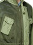 Detail View - Click To Enlarge - ASPESI - Mesh front M65 field jacket