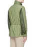 Back View - Click To Enlarge - ASPESI - Mesh front M65 field jacket