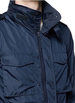Detail View - Click To Enlarge - ASPESI - 'Minifield' taffeta field jacket