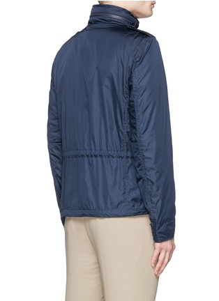 Back View - Click To Enlarge - ASPESI - 'Minifield' taffeta field jacket