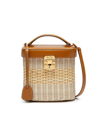 'Benchley' rattan binocular bag