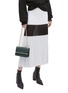 Front View - Click To Enlarge - STRATHBERRY - 'East/West Mini' leather crossbody bag