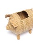 Detail View - Click To Enlarge - CULT GAIA - 'The Babe' straw pig basket bag