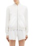 Main View - Click To Enlarge - ALEXANDER MCQUEEN - Shell jacquard knit zip jacket