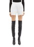 Main View - Click To Enlarge - ALEXANDER MCQUEEN - Scalloped shell jacquard knit shorts
