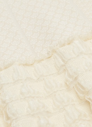 Detail View - Click To Enlarge - ALEXANDER MCQUEEN - Tiered ruffle skirt